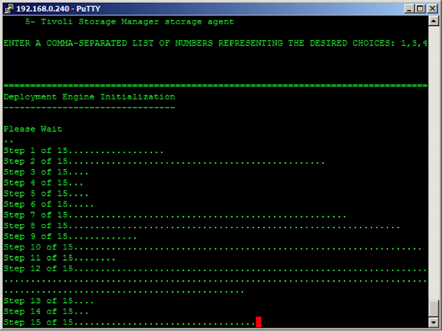 TSM Server installation Steps